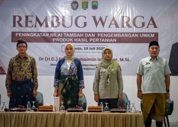 Kemenko PM Gelar Rembug Warga di Lampung Selatan: Dorong Nilai Tambah Hasil Pertanian Lewat Kolaborasi