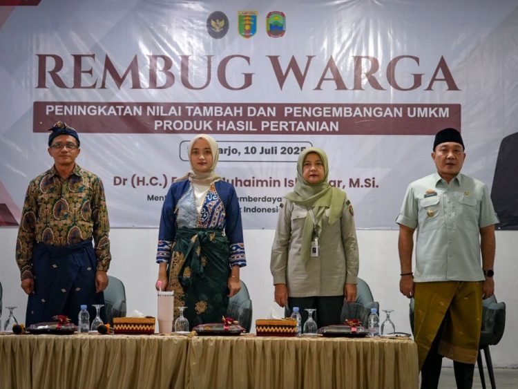 Kemenko PM Gelar Rembug Warga di Lampung Selatan: Dorong Nilai Tambah Hasil Pertanian Lewat Kolaborasi