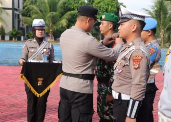Operasi Patuh Krakatau 2025 Dimulai! Polres Pesawaran Gelar Apel Pasukan: 674 Personel Siaga Tegakkan Disiplin Lalu Lintas