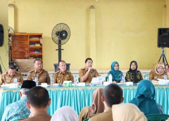 Sekda Lampung Tengah Tinjau Persiapan Pencanangan Desa Tapis: Tampilkan Potensi Unggulan Daerah