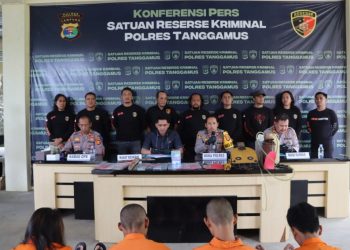 Komplotan Pencuri Emas di Kota Agung Dibekuk, Otak Aksi Gunakan Hasil Curian untuk Judi dan Narkoba