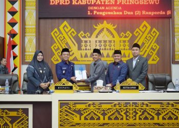 Perda Pembentukan Dua Pekon Baru dan RPJMD 2025–2029 Resmi Disahkan DPRD Pringsewu