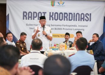 Gubernur Lampung Tekankan Kolaborasi Lintas Lembaga Demi Wujudkan Indonesia Emas dari Bumi Ruwa Jurai