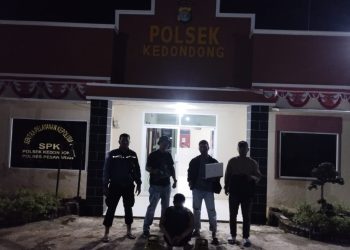 Tekab 308 Presisi Polsek Kedondong Bekuk Pelaku Curat di Way Lima, Laptop dan Tabung Gas Diamankan