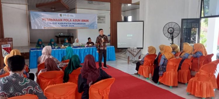 Pesawaran Gencarkan Pola Asuh Anak, Sasar Desa Hanura di Tengah Ancaman Narkolema Digital