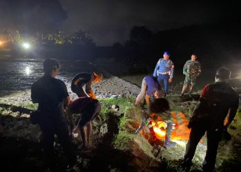Warga Desa Gebang Ditemukan Tewas di Sawah Hiu TNI AL, Polisi Lakukan Olah TKP dan Evakuasi