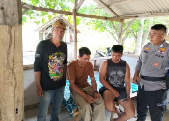 Kades Pahawang Apresiasi Gercap Ditpolairud Polda Lampung Tangkap Pelaku Curat Speedboat