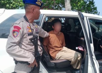 Gabungan Ditpolairud Polda Lampung dan Sat Polairud Pesawaran Amankan Dua Pelaku Curat Speedboat