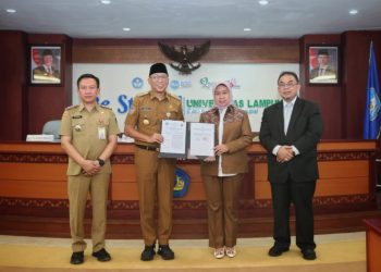 Pemprov Lampung dan Unila Teken MoU: Bangun Daerah Berbasis Riset dan Inovasi