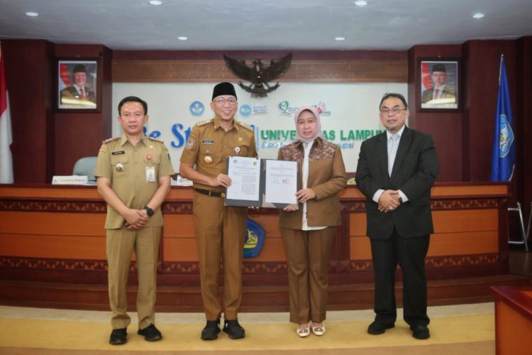 Pemprov Lampung dan Unila Teken MoU: Bangun Daerah Berbasis Riset dan Inovasi