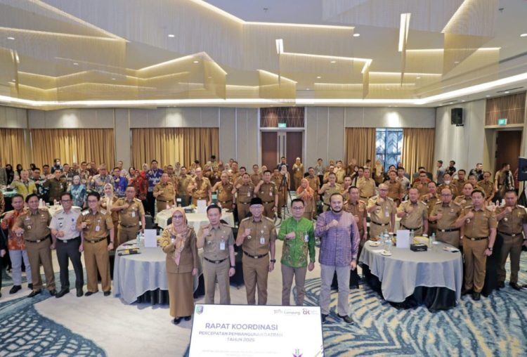 Rakor Sekda se-Provinsi Lampung: SDM Jadi Prioritas Pembangunan Menuju Indonesia Emas 2045