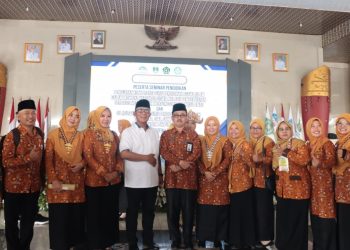 Bupati Ardito Hadiri Seminar & Silaturahmi Akbar Guru PAI AGPAII Lampung Tengah