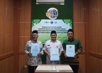 Percepat Sertifikasi Tanah Wakaf, BPN Pringsewu Gandeng Muhammadiyah dan NU