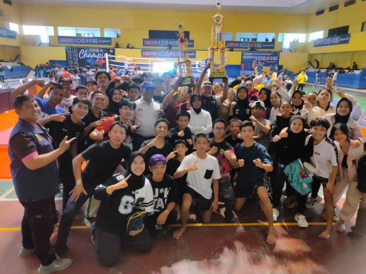 Tanggamus Sabet Juara Umum di Kickboxing Championship 2025, Raih 41 Medali