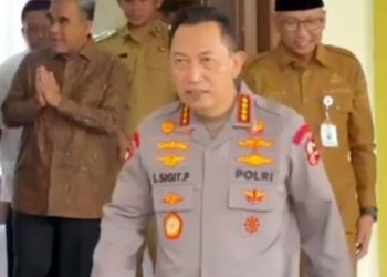 Bupati Lamsel Sambut Kapolri, Dukung Penuh Pembangunan SPPG untuk Anak-Anak Sekolah