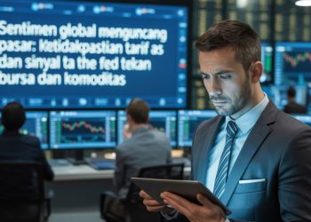 Dunia Lagi Drama: Sentimen Global Bikin Pasar Goyang, Emas Turun, Dolar Galau