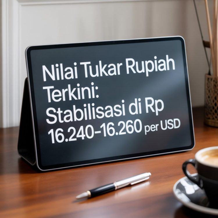 Update Rupiah Hari Ini: Aman di Kisaran Rp 16.240–16.260 per Dolar, UMKM Bisa Bernapas Lega!