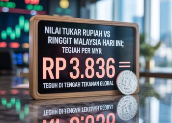 Kurs Rupiah vs Ringgit Hari Ini: Masih di Rp 3.836-an, Tenang Tapi Waspada!