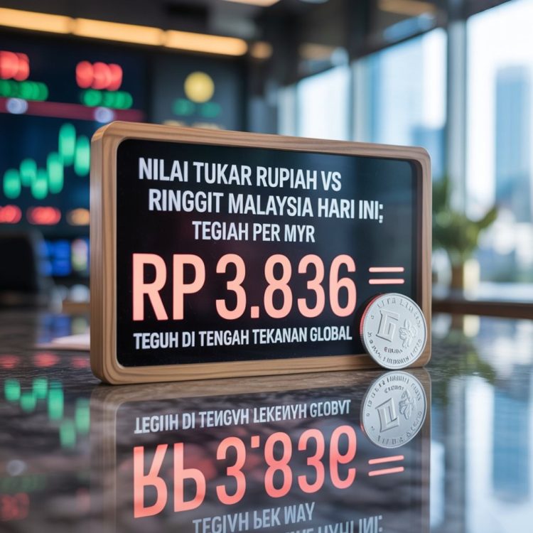 Kurs Rupiah vs Ringgit Hari Ini: Masih di Rp 3.836-an, Tenang Tapi Waspada!