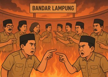 Camat Sukarame dan Enggal Bersitegang Soal Pencarian Data Siswa ke Sekolah