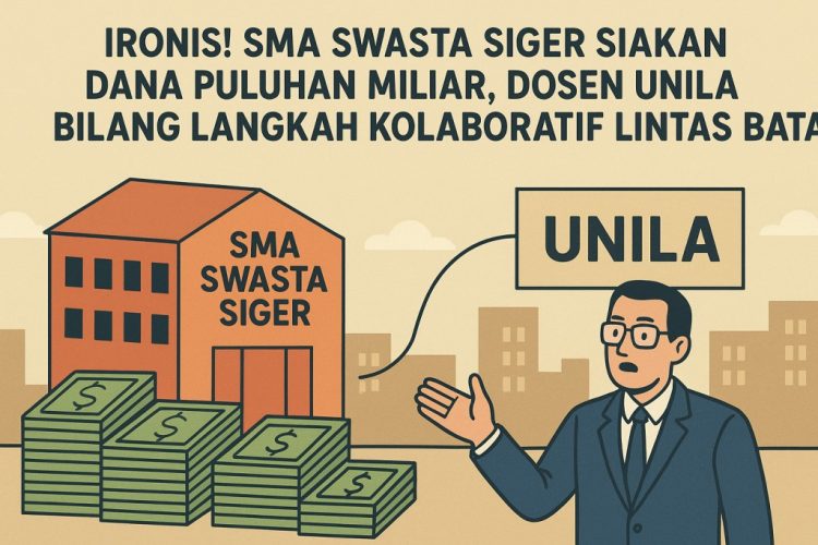 SMA Swasta Siger Dinilai Ilegal, Dukungan Akademisi Menuai Kontroversi