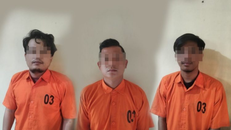 Polsek Pringsewu Kota Bongkar Kasus Penggelapan Motor, Tiga Pria Diamankan