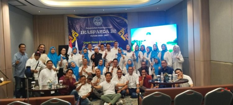 Ikaspanda 92 Kukuhkan Pengurus Baru, Syahriza Pimpin Periode 2025–2027