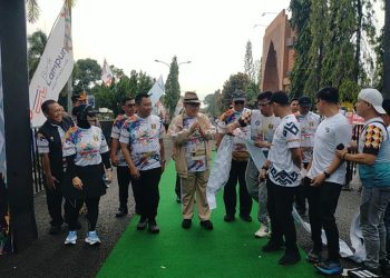 Tanggamus Colour Run 2025: Ribuan Warga Ramaikan Puncak Bulan Kemerdekaan, Bupati Saleh Asnawi Dorong Olahraga dan UMKM