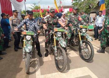 Bupati Pringsewu Buka Karya Bakti TNI di Tanjung Rusia Timur: Gotong Royong Bangun Desa, Pererat Kemanunggalan TNI-Rakyat