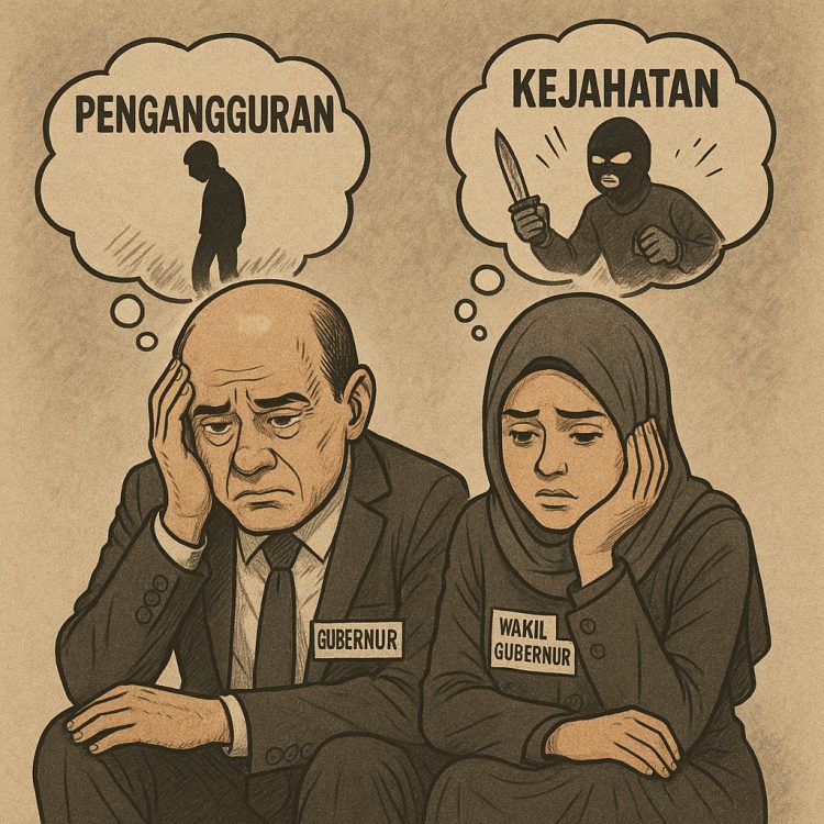 Pertumbuhan Ekonomi Tak Berbanding Lurus: RMD–Jihan Dinilai Gagal Hadirkan Lapangan Kerja dan Tekan Kriminalitas