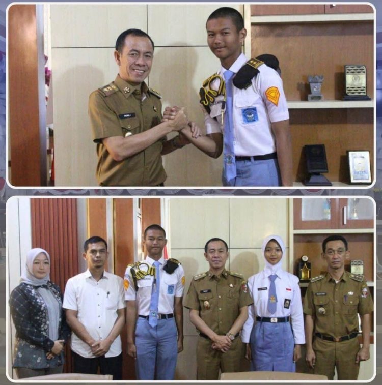 Wakil Bupati Lampung Utara Lepas Anggota Paskibraka Menuju Tingkat Provinsi