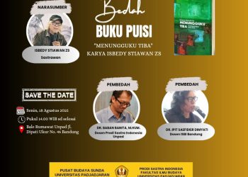 Isbedy Stiawan ZS dan Puisi tentang Kematian: Buku Menungguku Tiba Akan Dibedah di Unpad
