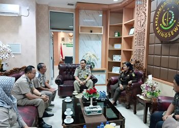 Perkuat Sinergi Lintas Lembaga, BPN Pringsewu Jalin Silaturahmi ke Kejari