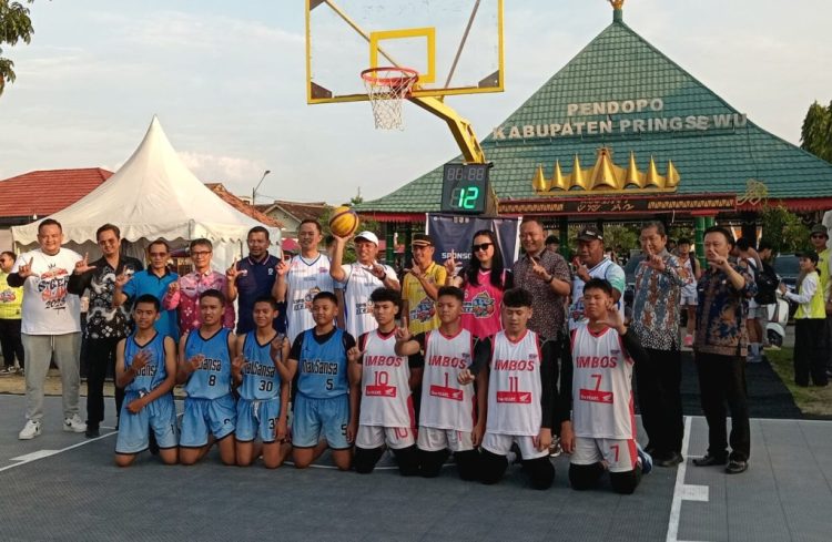 Bupati Pringsewu Resmi Buka Road to QRIS 3X3 Siger Slam 2025