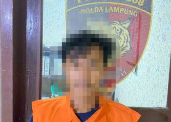 Tekab 308 Polsek Katibung Tangkap Pencuri Mesin Pompa Air Masjid Di Lampung Selatan