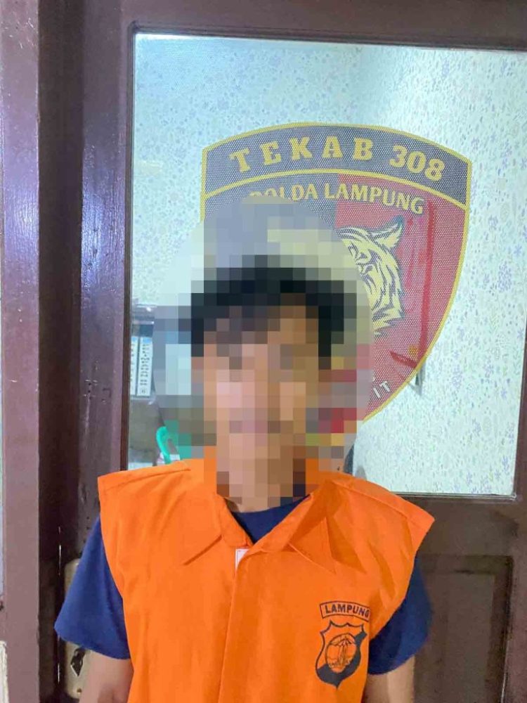 Tekab 308 Polsek Katibung Tangkap Pencuri Mesin Pompa Air Masjid Di Lampung Selatan