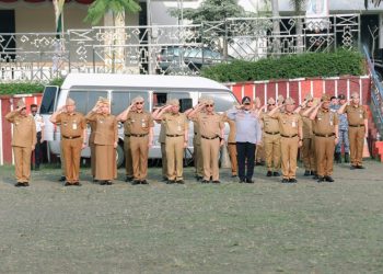 Gubernur Lampung Instruksi Gerakan Pengibaran Bendera Merah Putih