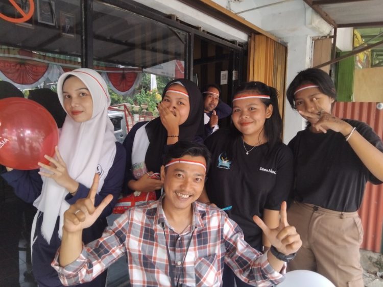 Siswa SMK Samudera Meriahkan Stadion Mini Kalpataru dengan Berbagai Lomba Menyambut Hari Kemerdekaan RI ke-80