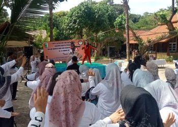 Senam Ceria DWP Pesawaran Meriahkan HUT Kabupaten ke-18