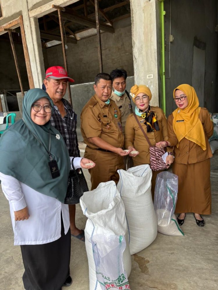 Survei Konversi Gabah Beras Tim BPS Kabupaten Tanggamus Tahun 2025