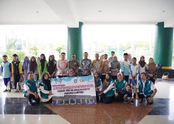 Siswa Sekolah Rakyat Asal Pringsewu Dilepas Bupati