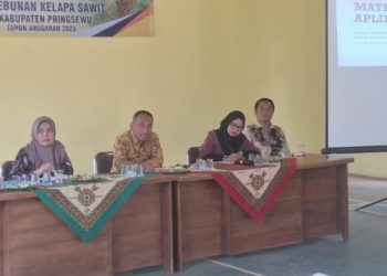 Petani Kebun Sawit di Pringsewu Dapat Edukasi dari BPN untuk Kelola Lahan Lebih Profesional