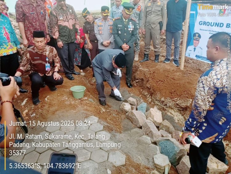 Bupati Tanggamus Resmikan Ground Breaking Renovasi dan Perbaikan Sekolah