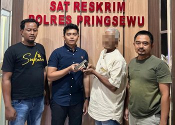 Jelang HUT RI ke-80, Polres Pringsewu Terima Penyerahan Senjata Api Rakitan dari Warga