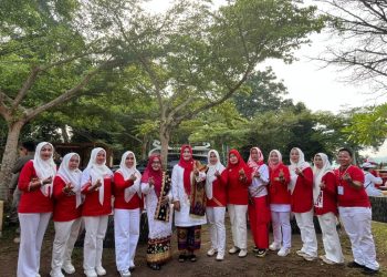Ketua TP-PKK Tanggamus Buka Lomba Masak Nasi Goreng HUT RI ke-80 di Taman Wisata Way Lala’an