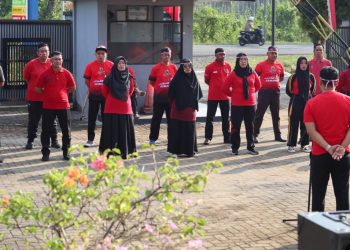 Bangkitkan Semangat Nasionalisme, BNNK Lampung Selatan Gelar Pra HUT Ke-80 RI
