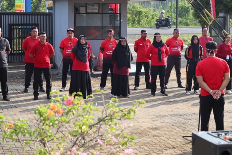 Bangkitkan Semangat Nasionalisme, BNNK Lampung Selatan Gelar Pra HUT Ke-80 RI