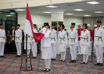 Pemprov Lampung Kukuhkan Paskibraka Provinsi Lampung Tahun 2025 untuk Upacara HUT RI ke-80