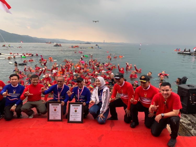 Berenang Merdeka di Pesawaran, Momentum Wisata Bahari Berkelanjutan