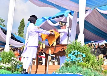 Upacara HUT ke-80 RI di Menara Siger Jadi Sejarah Baru Lampung Selatan